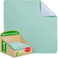 thumbnail image 1 of GREEN LIFESTYLE® Washable Underpads - Heavy Absorbency Reusable Bedwetting Incontinence Pads for Kids, Adults, Elderly, and Pets - Toddler Mattress Pads for Bed, Sofa, Floor (Pack of 1 - 34x52), 1 of 6