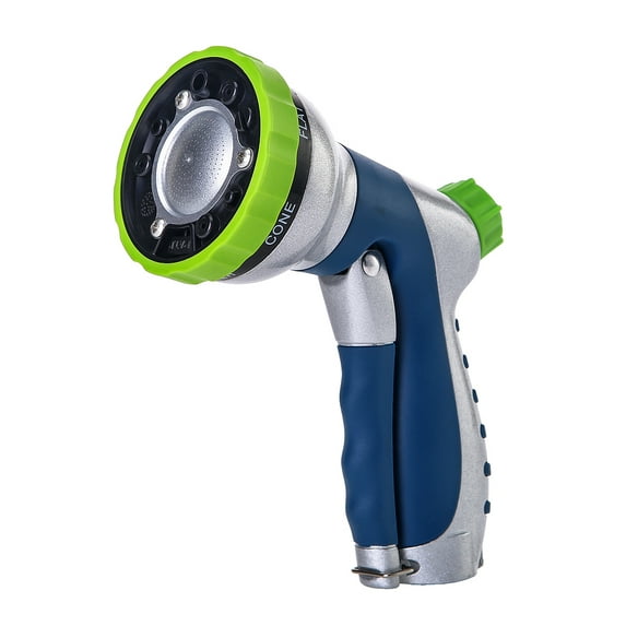 GREEN MOUNT Patent Garden Hose Nozzle Water Nozzle, Leak-free Spray Nozzle with Heavy Duty, Prefect for Patio, Lawn & Garden Watering Tasks