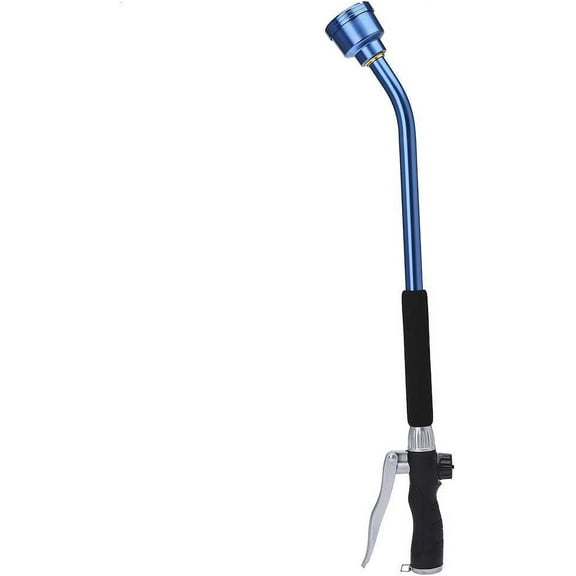 GREEN MOUNT Watering Wand, 24 Inch Sprayer Wand with Superior Stainless Head, Perfect for Hanging Baskets, Plants, Flowers, Shrubs, Garden and Lawn, Blue