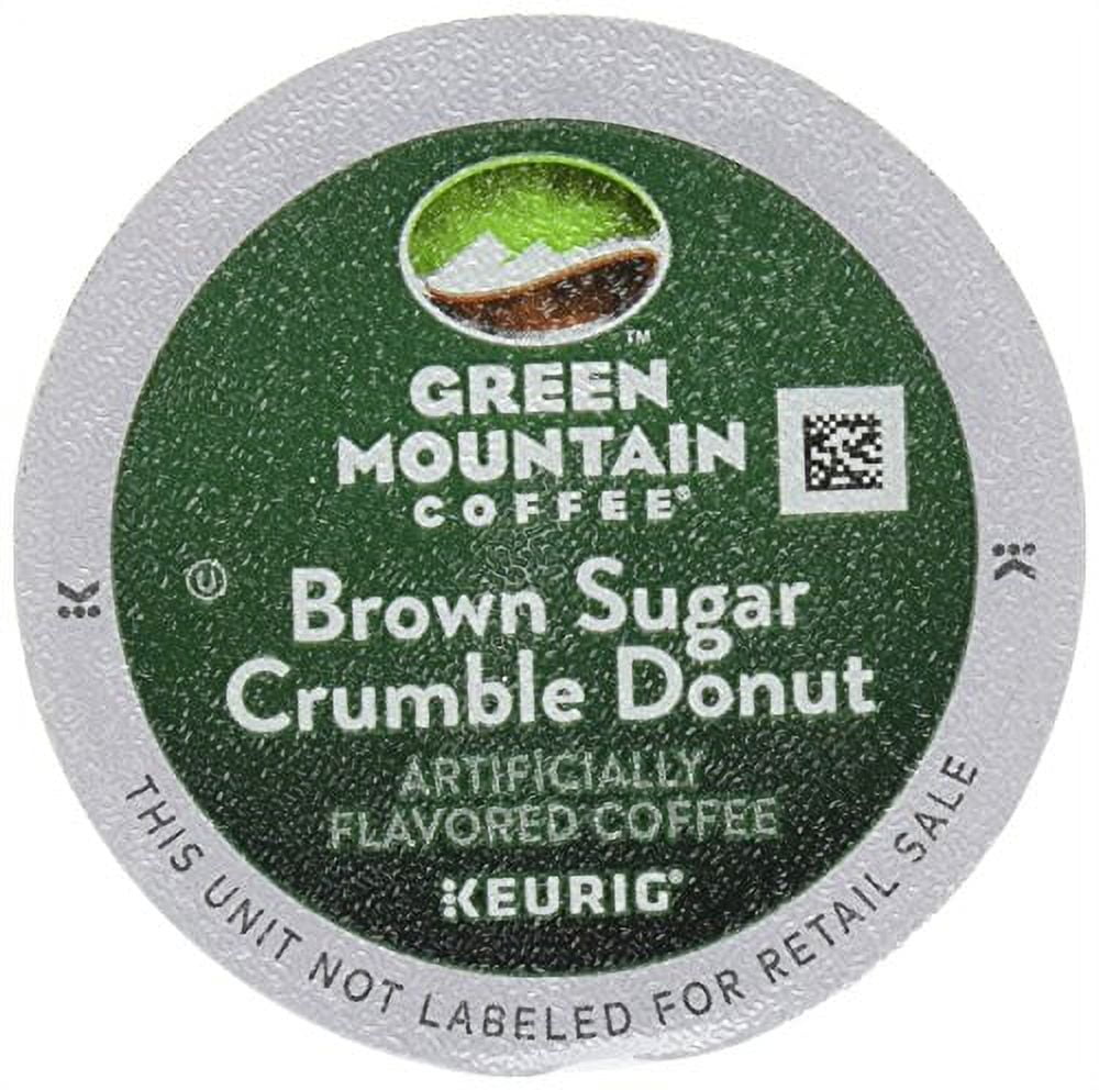 GREEN MOUNTAIN Coffee Keurig KCups, Brown Sugar Crumble Donut, 3.7 Ounce, 12 ct