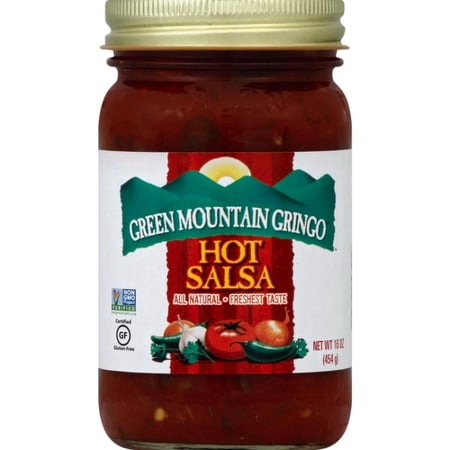 GREEN MOUNTAIN GRINGO SALSA HOT 16 OZ - Pack of 6