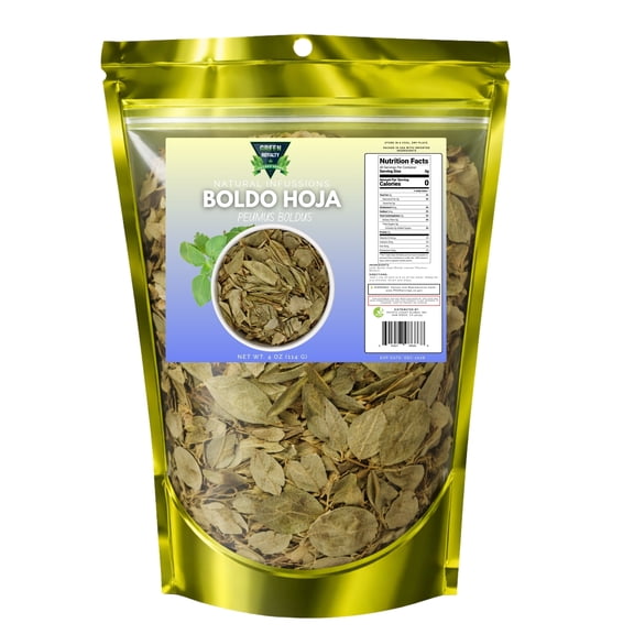 Green Royalty Boldo Leaves Herbal Tea 4 oz  Loose Leaf Boldo Tea | 100% Natural, Non-GMO | Makes 30+ Cups