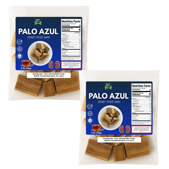 GREEN ROYALTY-Kidney Wood Herbal Tea 2PK (8oz)Makes 60+ Cups/Resealable Bag- Palo Azul Te