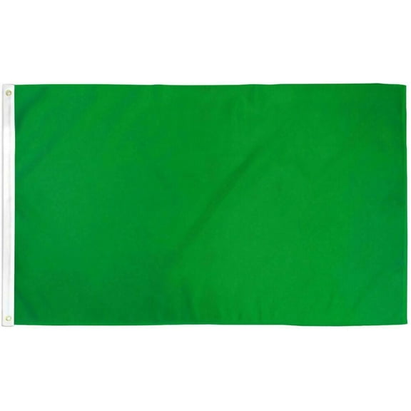 GREEN Solid Color Flag 3x5ft Blank Flag SUPER POLYESTER 100D FADE RESISTANT