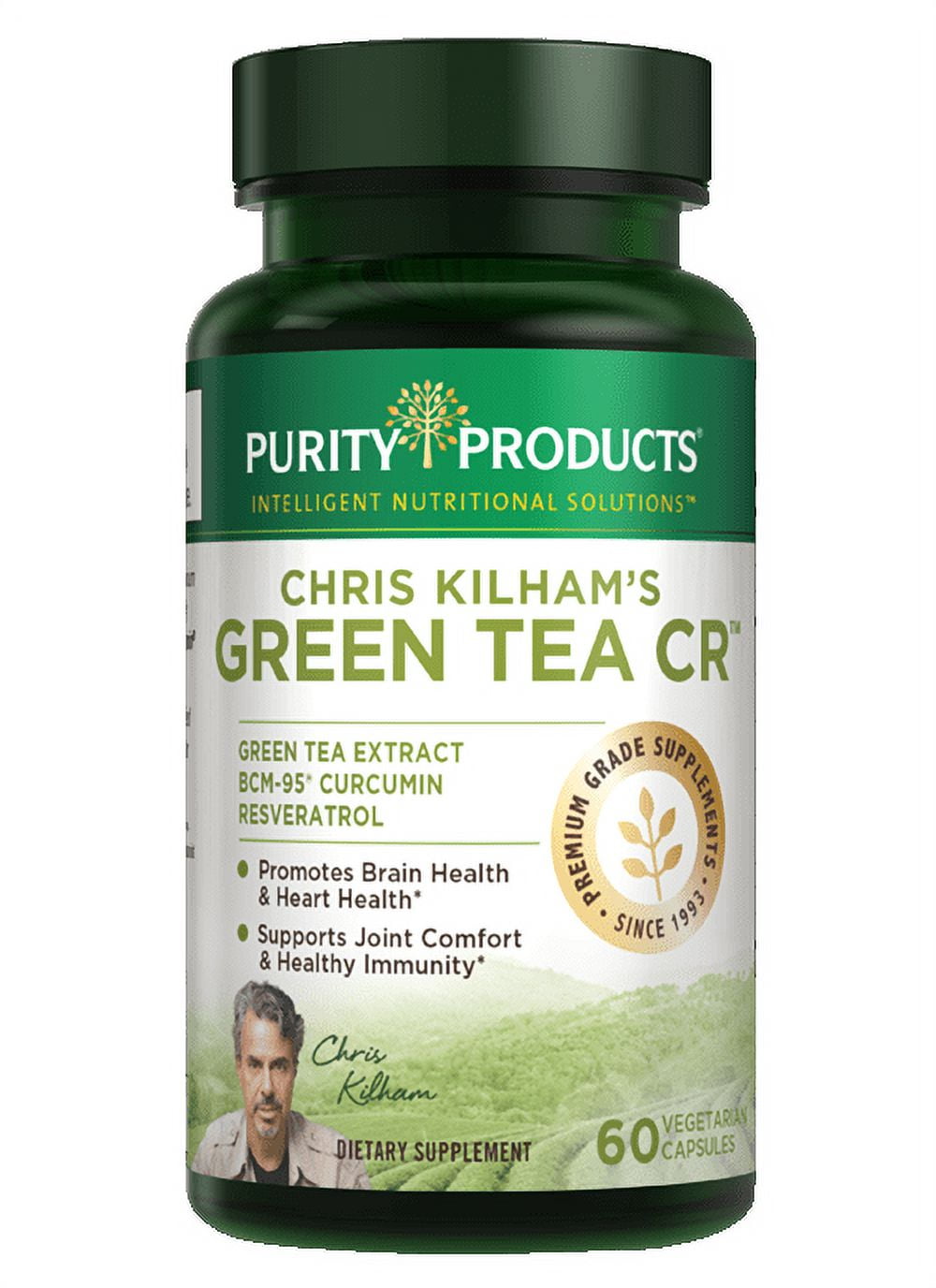 GREEN TEA CR (GREEN TEA + CURCUMIN + RESVERATROL) from Purity Products