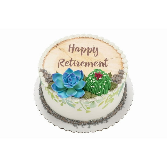 GREEN THUMB ROUND CAKE