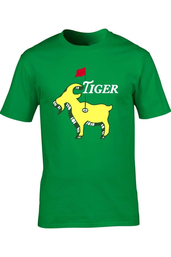 GREEN Tiger Woods Goat Logo Masters T-shirt TODDLER