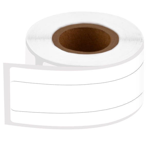 GREENCYCLE (1 Roll/ 130 Labels per Roll) File Folder Label Compatible for Dymo 30327 30576 LabelWriter 9/16"x 3-7/16" (14mm x 87mm) Die-Cut Standard White Paper Barcodes Direct Thermal Labels