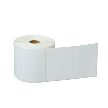 GREENCYCLE 1 Roll (500 Labels/Roll) Compatible Direct Thermal Paper Label 4 x 6 inch 1'' Core Blank Shipping Address Barcode Multi-function Labels For Zebra GK420D LP-2622 TLP-2844 Label Printer