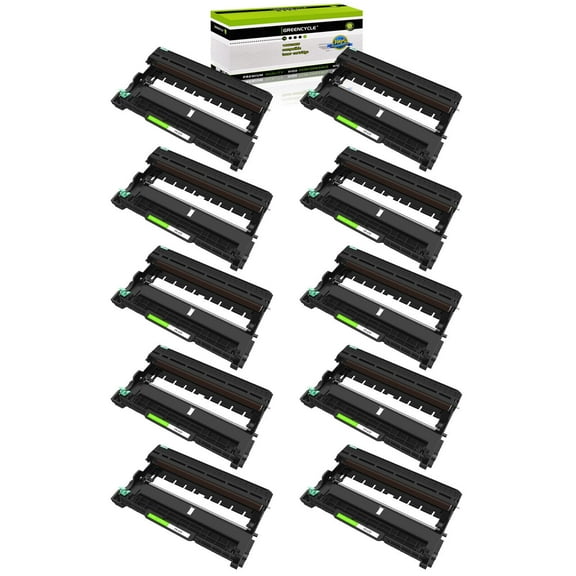 GREENCYCLE 10 Pack Compatible for Brother DR630 DR-630 Drum Unit Replacement with HL-L2300D DCP-L2520DW HL-L2360DW HL-L2380DW MFC-L2700DW Laser Printer