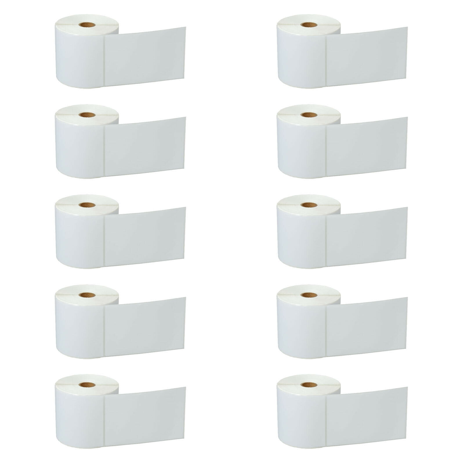 GREENCYCLE 10 Roll (500 Labels/Roll) Compatible Direct Thermal Paper Label 4 x 6 inch 1'' Core Blank Shipping Address Barcode Multi-function Labels For Zebra GK420D LP-2622 TLP-2844 Label Printer