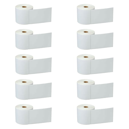 GREENCYCLE 10 Roll (500 Labels/Roll) Compatible Direct Thermal Paper Label 4 x 6 inch 1'' Core Blank Shipping Address Barcode Multi-function Labels For Zebra GK420D LP-2622 TLP-2844 Label Printer