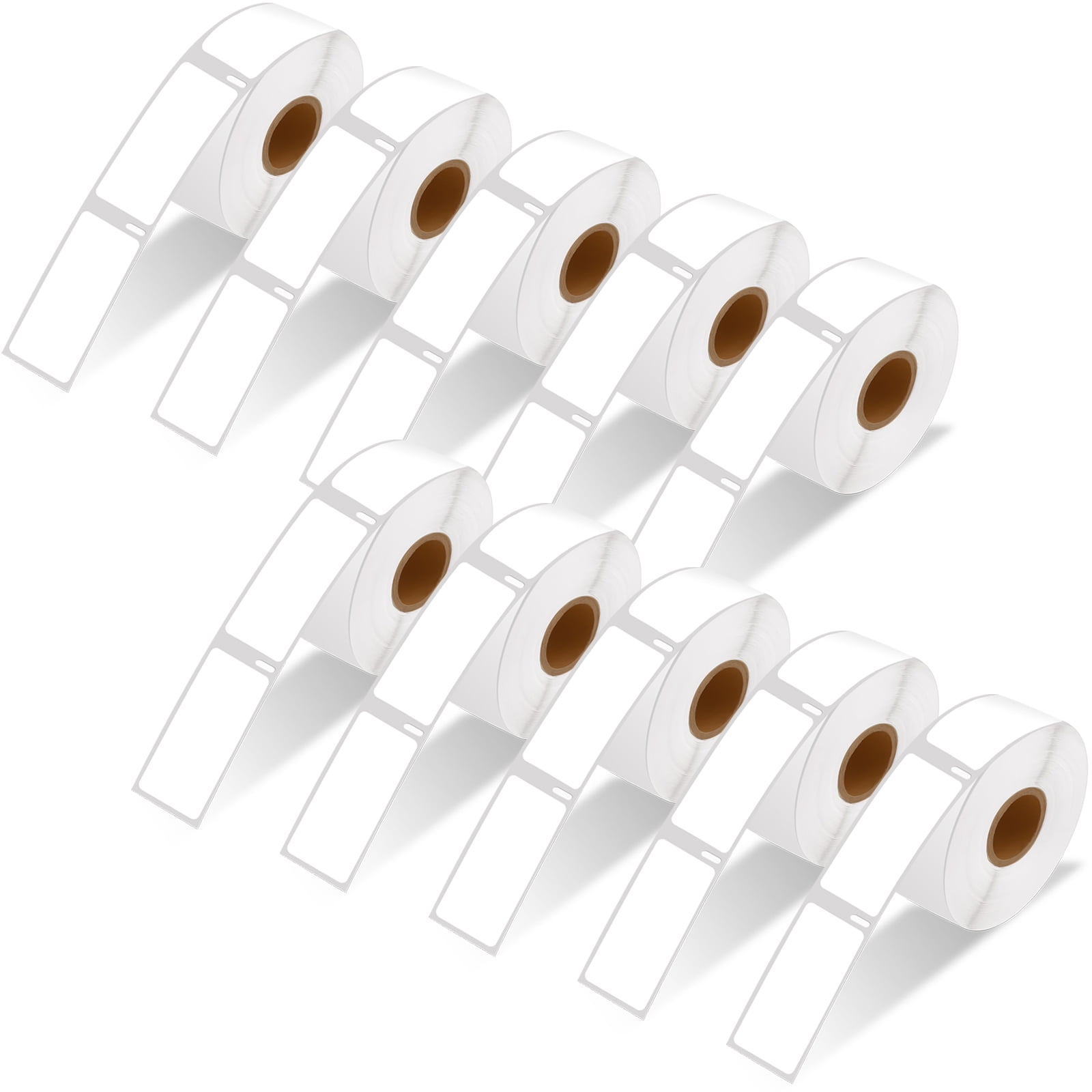 GREENCYCLE 10 Roll Compatible for DYMO 30336 (1" x 2-1/8") Rerurn Address & Multipurpose Labels Use with Labelwriter 450, 4XL, Zebra Desktop Printers (500 Labels/Roll)