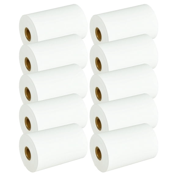 GREENCYCLE 10 Roll Compatible for 3-1/8" x 96' Brother RD-M13U5 RDM13C5 Cash Register POS Receipt Paper White Thermal Continuous Length Tapes