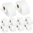 thumbnail image 1 of GREENCYCLE 10 Roll Medium White Non-Adhesive Receipt Paper Continuous Labels Compatible for Dymo 30270 2-1/4" x 249'(57mm x 76m) LabelWriter Printer,BPA Free, 1 of 4