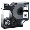 thumbnail image 1 of GREENCYCLE 1PK Compatible for DYMO 18444 12mm 5.5m Black on White Vinyl Label Maker Tape, 1 of 7