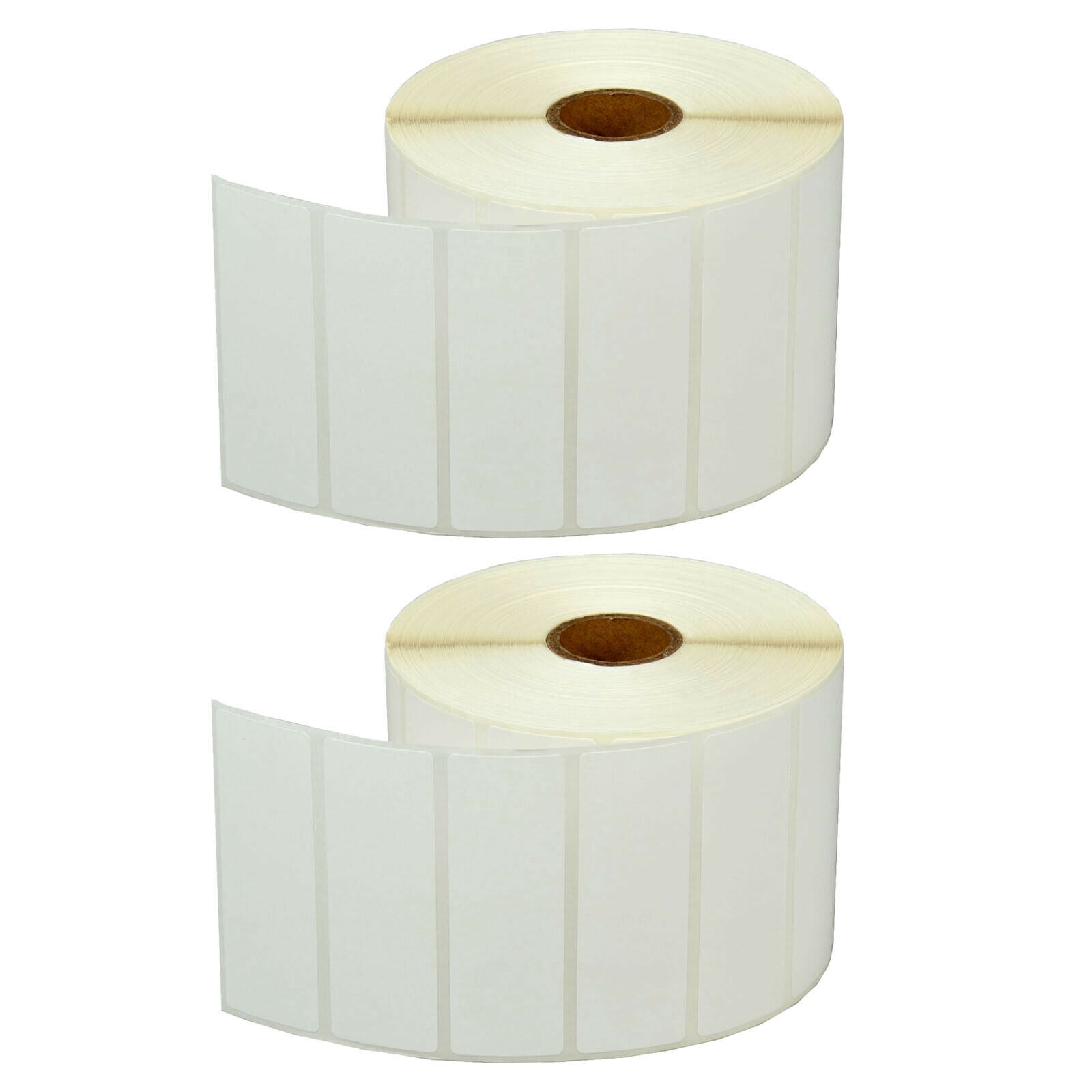GREENCYCLE 2 Roll (2000 Labels/Roll) Compatible Direct Thermal Paper Label 3x1 inch 1'' Core Blank Shipping Address Barcode Multi-function Labels For Zebra LP-2742 LP-2844 LP-3742 Label Printer