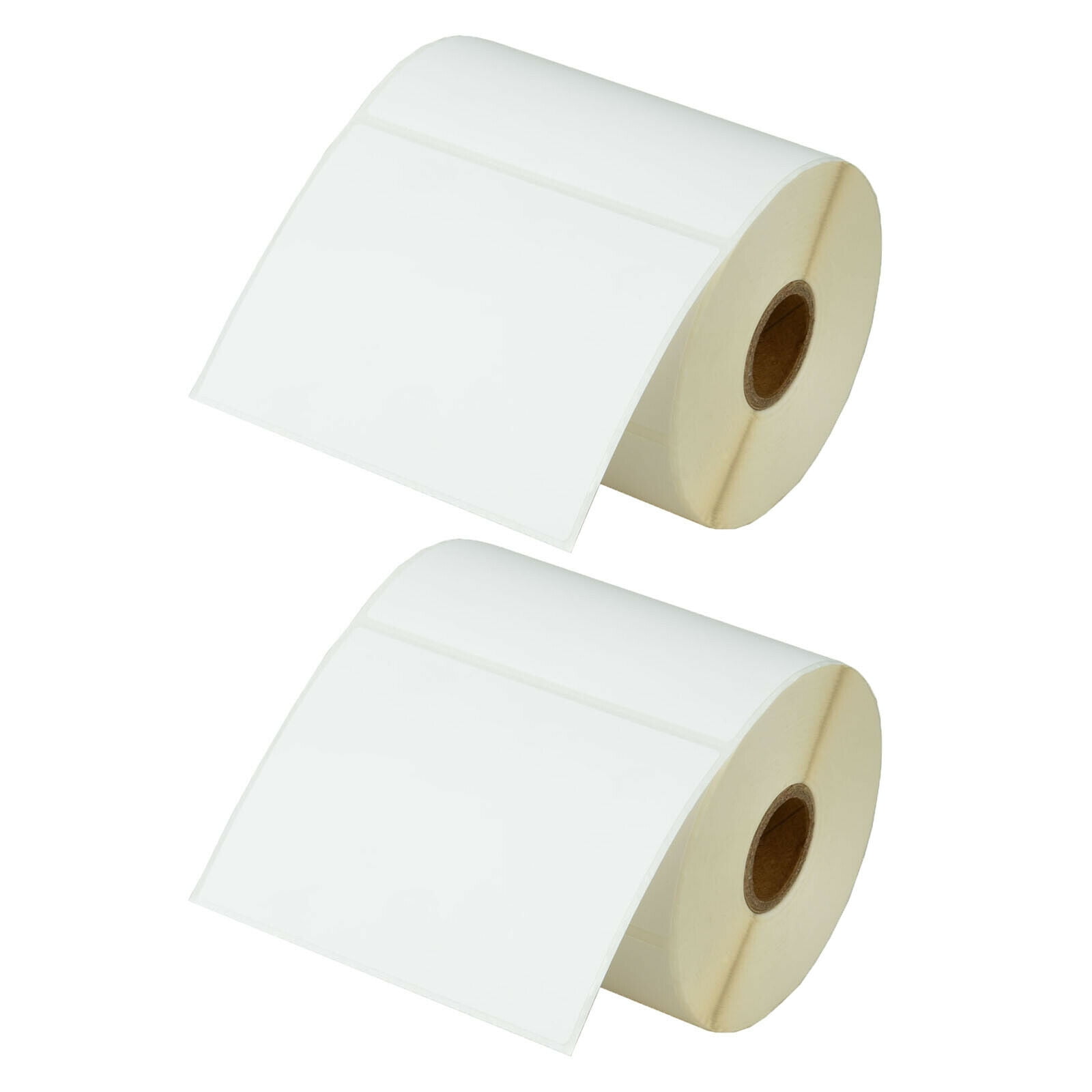 GREENCYCLE 2 Roll (500 Labels/Roll) Compatible Direct Thermal Paper Label 4 x 3 inch 1'' Core Blank Shipping Address Barcode Multi-function Labels For Zebra GK420D TLP-3844Z T402 Label Printer