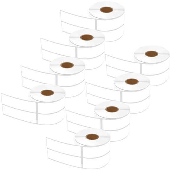 GREENCYCLE 8 Roll (700 labels per roll) Medium White 2-up Address Mailing Multipurpose Labels Compatible for Dymo 30253 1-1/8" x 3-1/2"(28mm x 89mm) LabelWriter Printer,BPA Free