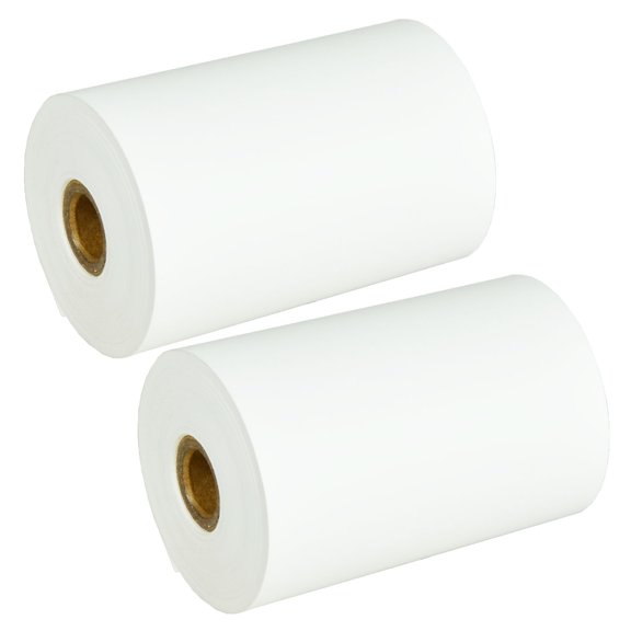 GREENCYCLE 2 Roll Compatible for 3-1/8" x 96' Brother RD-M13U5 RDM13C5 Cash Register POS Receipt Paper White Thermal Continuous Length Tapes