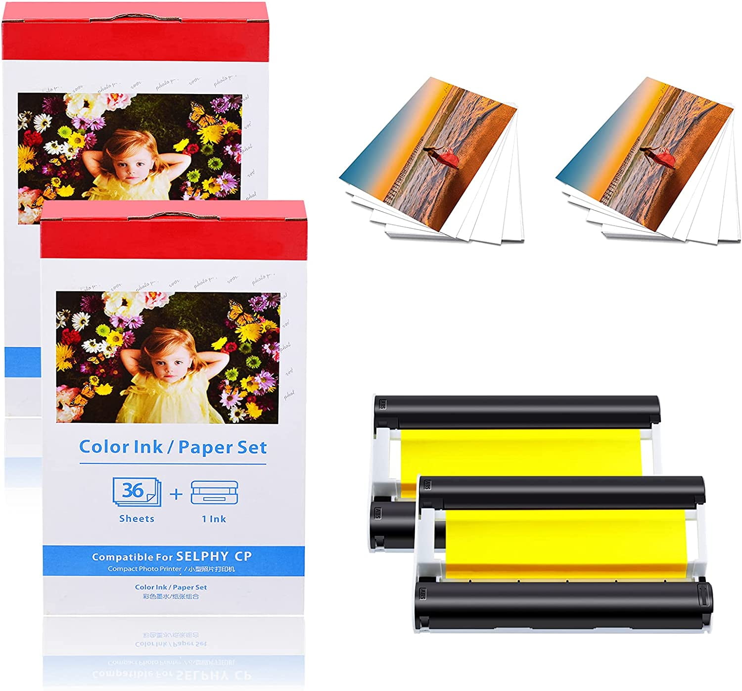 Canon KP-36IP Color Print Paper 36 Sheets
