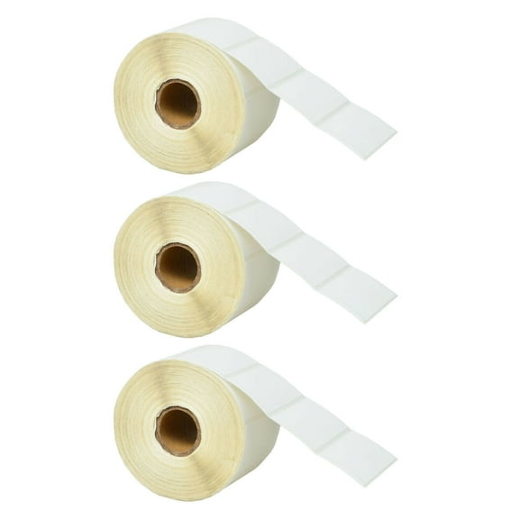 GREENCYCLE 3 Roll (1000 Labels/Roll) Compatible Direct Thermal Paper Label 2.25x1.25'' (2-1/4 x 1-1/4 inch ) 1'' Core Blank Shipping Address Multi-function Labels For Zebra ZP-450 Label Printer