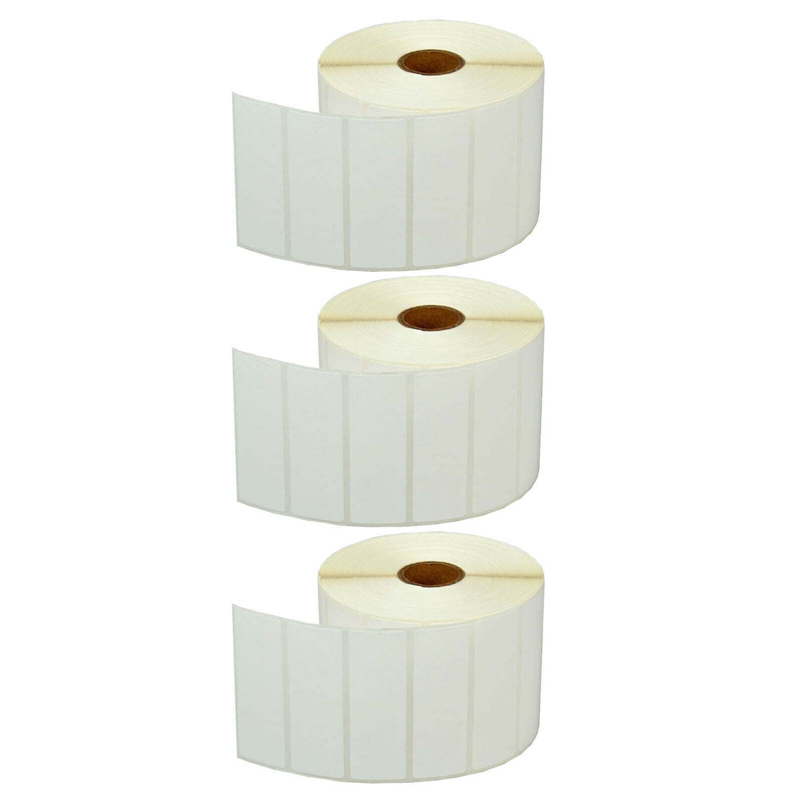 GREENCYCLE 3 Roll (2000 Labels/Roll) Compatible Direct Thermal Paper Label 3x1 inch 1'' Core Blank Shipping Address Barcode Multi-function Labels For Zebra LP-2742 LP-2844 LP-3742 Label Printer