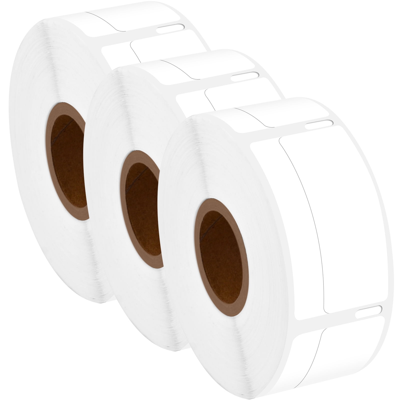 GREENCYCLE (3 Roll/ 500 Labels per Roll) Return Address Label Compatible for Dymo 30330 LabelWriter 3/4" x 2" (19mm x 51mm) Die-Cut Standard White Paper Shipping Mailing Direct Thermal Labels