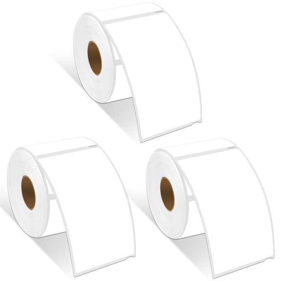 GREENCYCLE 3 Roll Compatible for DYMO 30256 (2-5/16" x 4") Address Shipping,Barcodes,Postal Multipurpose Large Label BPA Free (300 Labels/Roll)