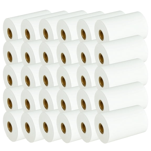GREENCYCLE 30 Roll Compatible for 3-1/8" x 96' Brother RD-M13U5 RDM13C5 Cash Register POS Receipt Paper White Thermal Continuous Length Tapes