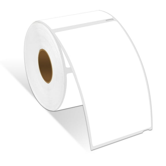 GREENCYCLE (300 Labels/Roll) Compatible for Dymo 30256 2-5/16'' x 4'' (59mm x 101mm)  Large Shipping Address Labels, White, BPA Free