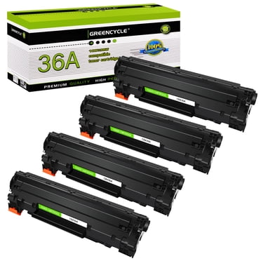 Genuine HP CB436A (36A) Black Toner Cartridge – For LaserJet P1505, P1505n, M1120, M1522