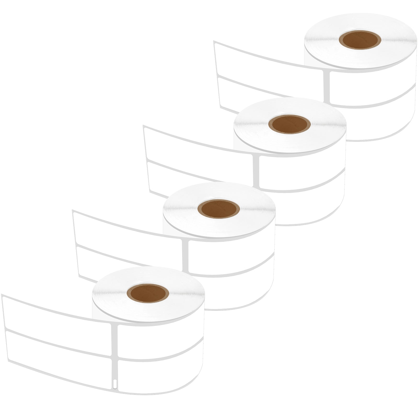 GREENCYCLE 4 Roll (700 labels per roll) Medium White 2-up Address Mailing Multipurpose Labels Compatible for Dymo 30253 1-1/8" x 3-1/2"(28mm x 89mm) LabelWriter Printer,BPA Free