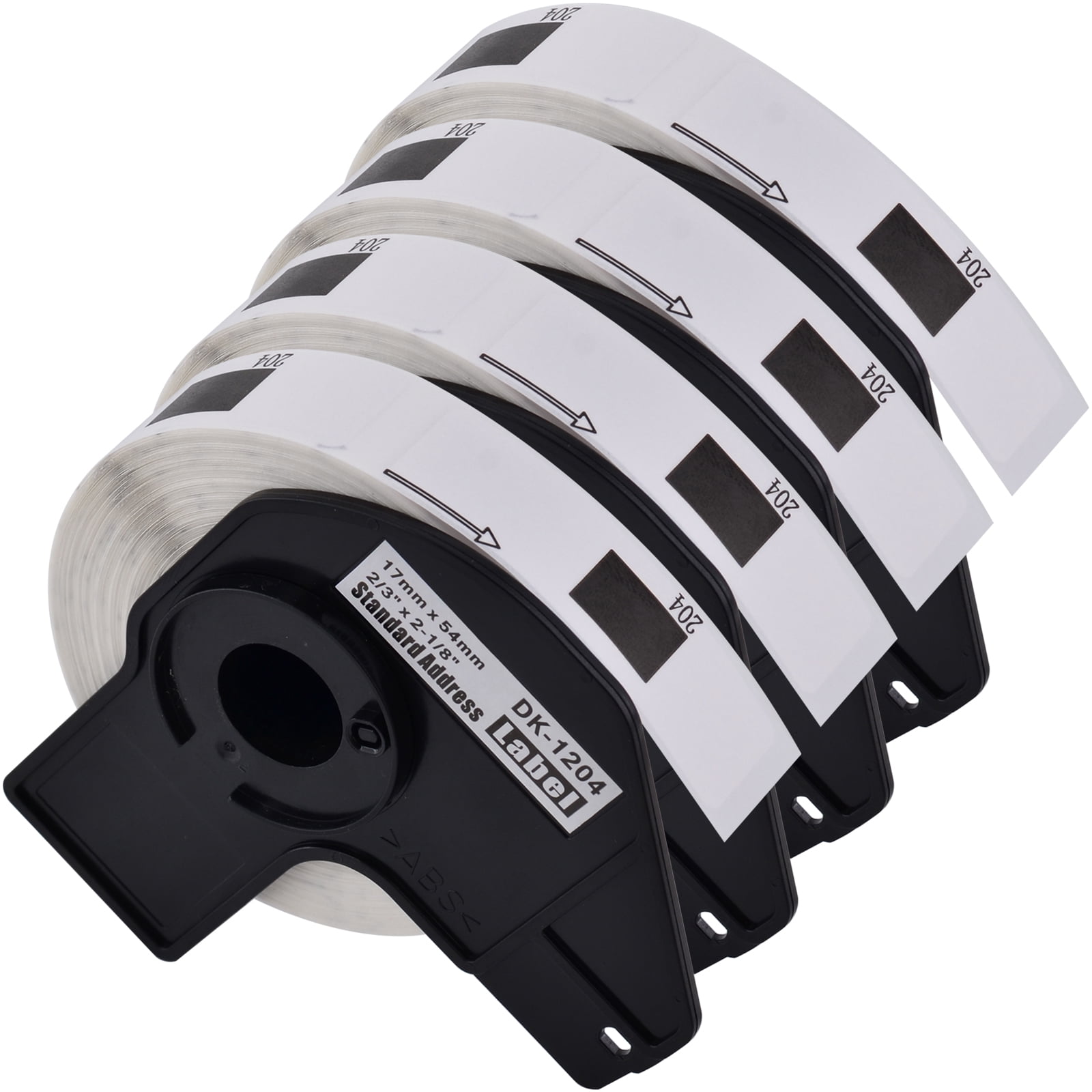 GREENCYCLE 4 Roll Compatible for Brother DK-1204 DK1204 Shipping ...