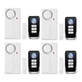 thumbnail image 1 of GREENCYCLE 4 Set (4 Remote,4 Alarm) Multi-function Wireless Anti-Theft Remote Control Burglar Alert Door Window Security Alarms Emergency Magnetic Sensor Chime Door Alarm, 1 of 11