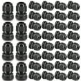 thumbnail image 1 of GREENCYCLE 40 PCs Cable Glands Joints IP66 Waterproof 20mm Diameter Titting Hole Weatherproof 6-12mm Range Black Cable Connector, 1 of 7
