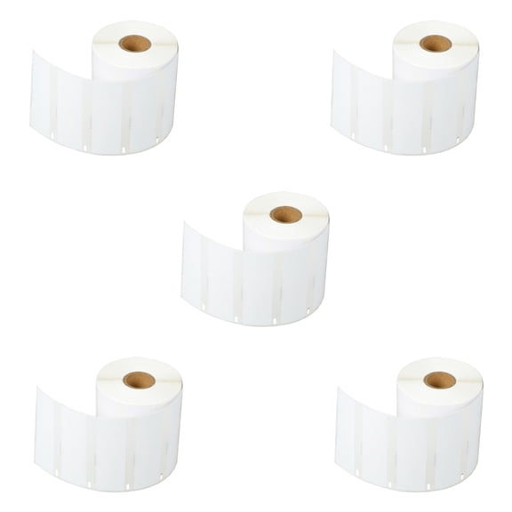 GREENCYCLE 5 Roll (1050 Labels/Roll) High Capacity Address Multipurpose Labels Compatible for Dymo 1785353 3-1/2" x 1-1/8"(89mm x 28mm) LabelWriter 4XL Printer,BPA Free