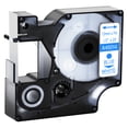 thumbnail image 1 of GREENCYCLE 50PK Compatible for DYMO D1 45014 12mm 7m Blue on White Label Tape for LabelManager LabelPoint LabelWriter Label Maker, 1 of 7