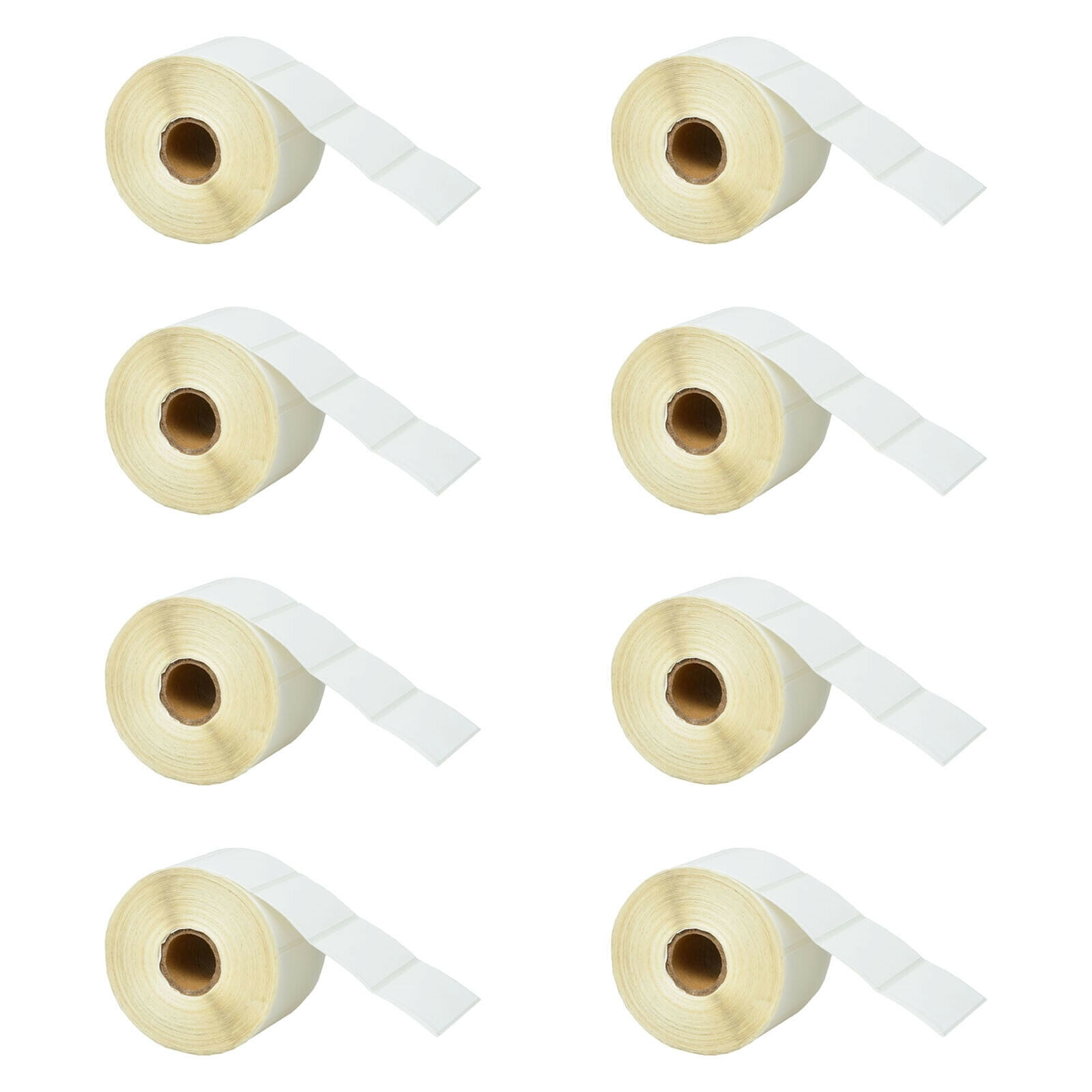 GREENCYCLE 8 Roll (1000 Labels/Roll) Compatible Direct Thermal Paper Label 2.25x1.25'' (2-1/4 x 1-1/4 inch ) 1'' Core Blank Shipping Address Multi-function Labels For Zebra ZP-450 Label Printer
