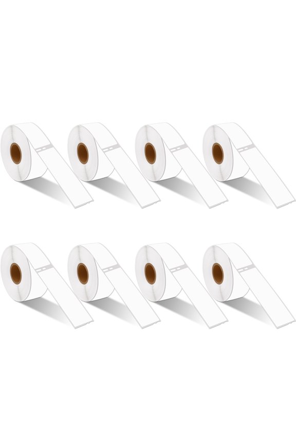 8 Roll (350 Labels/Roll) Standard White Shipping Address Label Compatible for Dymo 30252 1-1/8''(28mm) X 3-1/2''(89mm) LabelWriter Printer,BPA Free