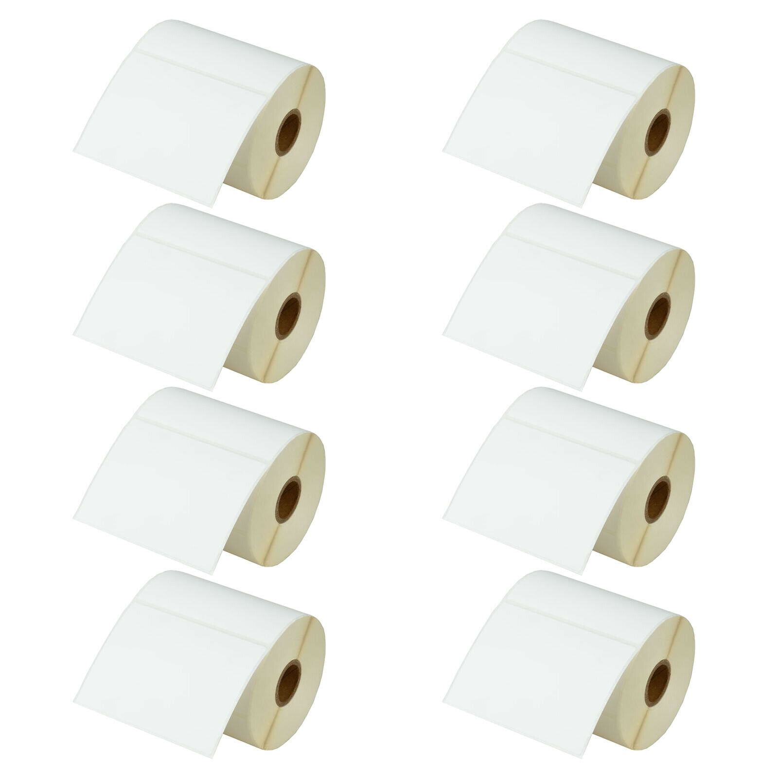 GREENCYCLE 8 Roll (500 Labels/Roll) Compatible Direct Thermal Paper Label 4 x 3 inch 1'' Core Blank Shipping Address Barcode Multi-function Labels For Zebra GK420D TLP-3844Z T402 Label Printer