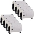 thumbnail image 1 of GREENCYCLE 8 Roll Compatible for Brother DK-1240 DK1240 Shipping Address Multipurpose Labels 4" x 2" (102mm x 51mm) QL-1050 QL-1050N QL-1060N QL-1100 QL-1110NWB with Cartridge Frame, 600 Labels/Roll, 1 of 4