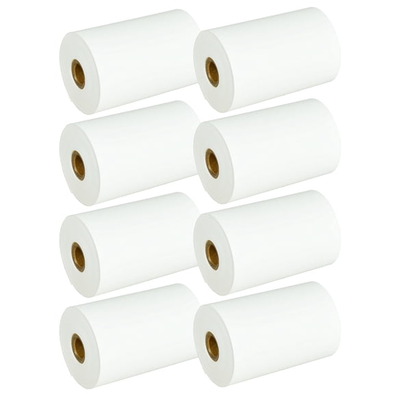 GREENCYCLE 8 Roll Compatible for 3-1/8" x 96' Brother RD-M13U5 RDM13C5 Cash Register POS Receipt Paper White Thermal Continuous Length Tapes