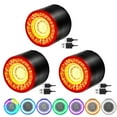 GREENCYCLE Bike Tail Light, LED Bicycle Rear Light with Changing Colors ...
