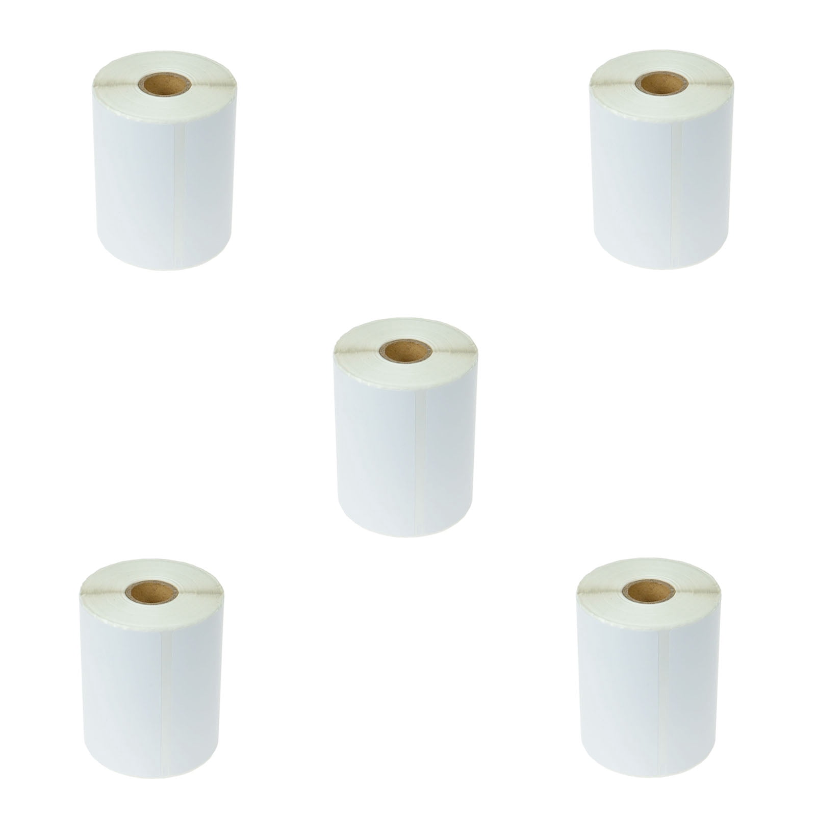 GREENCYCLE Compatible for Dymo 1744907 Address Shipping Postal Extra Large Label for LabelWriter 4XL Printer BPA Free, 4" x 6"(104mm x 158mm), 220 Labels per Roll (5 Roll, White)