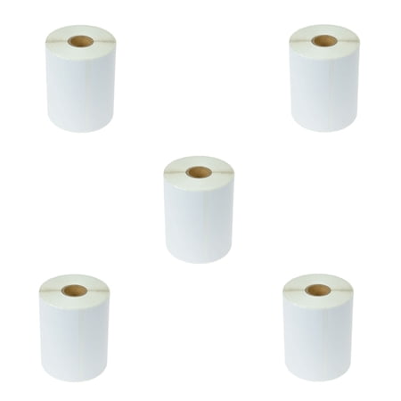 GREENCYCLE Compatible for Dymo 1744907 Address Shipping Postal Extra Large Label for LabelWriter 4XL Printer BPA Free, 4" x 6"(104mm x 158mm), 220 Labels per Roll (5 Roll, White)