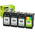 thumbnail image 1 of GREENCYCLE PG245XL CL246XL ink cartridges combo pack Replacement for Canon High Yield PG-245XL CL-246XL Compatible with MX490 MG2522 MG2525 MG2924 MG3020 MG3029 TS3120 TS3122 TS202 (3 Black, 1 Color), 1 of 7