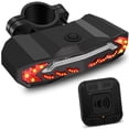 thumbnail image 1 of GREENCYCLE Smart Bike Tail Light with Turn Signals,Bike Brake Light,USB Rechargeable Safety Warning Cycling Light,IP65 Waterproof,Anti-theft,Suitable for Almost All Bicycles, E-Bikes, E-Scooters,1Pk, 1 of 6