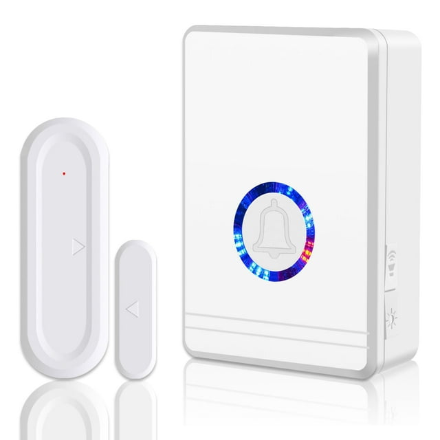 GREENCYCLE Wireless Door Open Sensor Chime, Door Entry Chime with