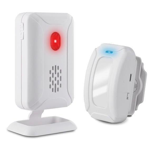 GREENCYCLE Wireless Home Security Alarm System Motion Sensor Detect Alert Door Chime - Long Range Driveway Alarm Security Alarm Business Store Door Entry Chime with 5 Modes (1 Music Sensor,1 Alarm)